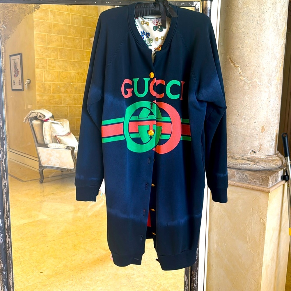 Gucci rare Sweat & GucciFlora Silk jacket